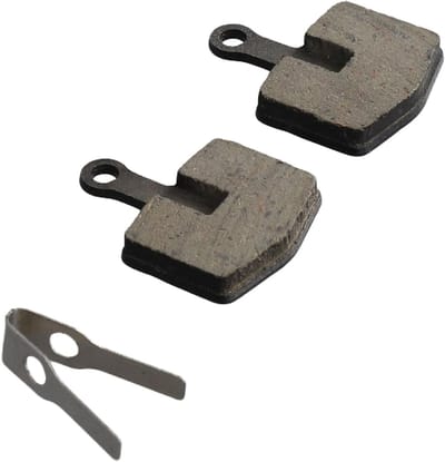 Fiets Remblokken van Metalen Hars, Schijfremblokken met Veerclip voor Mountainbike en Racefiets, Verbeterde Remprestaties en Duurzaamheid