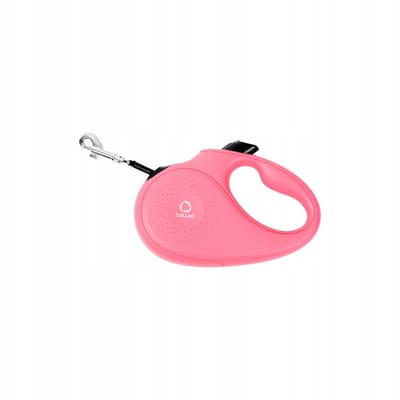 COLLAR Automatisch Hondensnoer 3m, 12kg, Reflecterend, Roze