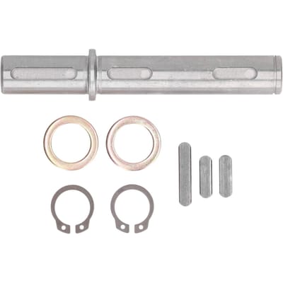 Uitgaande Enkele As Diameter 18mm 0,71in Lengte 128mm 5,04in voor Wormwielreductor Tandwielkast NMRV040 RV040 Nema34 Stappenmotor