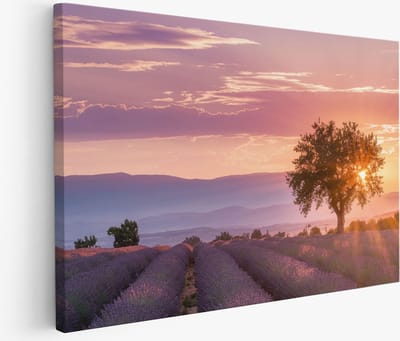 Saammp Muurcirkel Hout - Boeddha het water - Landschap - Ø 90 - Wandcirkel - Wanddecoratie Cirkel - Muurdecoratie Woonkamer - Muurcirkel Houten