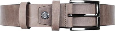 Timberland Look Donkerbruine Leren Riem Van 3,5 cm Breed – Dames Riem Of Heren Riem – 125 cm (Taillemaat 105 cm)