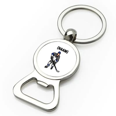 Akyol - ijshockey met eigen naam flesopener - Sport - ijshockeyer - sport - 9 bij 3 cm