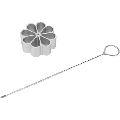Aluminiumlegering DIY Bakvorm Dessert Bijenkorfvorm Koekjes Donutvorm voor Thuis Taartwinkel Type 1 white