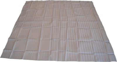Douchegordijn - Wit - 180 cm x 180 cm - Inclusief ringen - Anti Schimmel - Polyester - Badgordijn