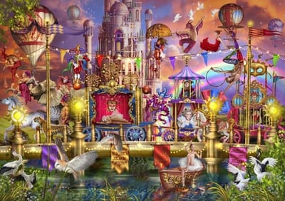 Puzzel 1500 stukjes - Vormpuzzel - Ontspanning thuis - Gedetailleerd ontwerp - 85x61 cm - Meerkleurig