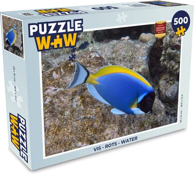 Puzzel Vis - Rots - Water - Legpuzzel - Puzzel 500 stukjes