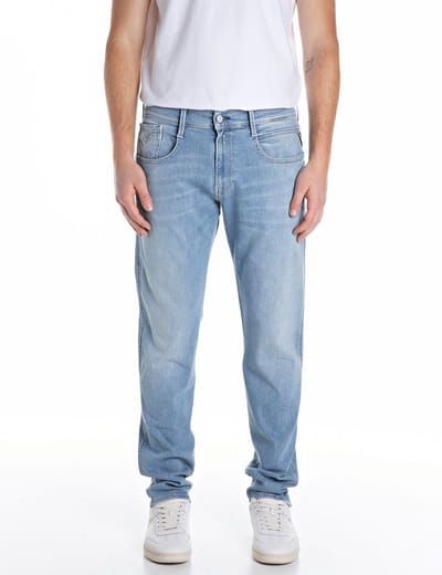 Replay Jeans Anbass Hyperflex Slim Fit LIGHT BLUE (M914Y.000.661 800 - 10)