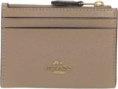 Kaarthouder Dames - Creditcardhouder Portemonnee - Organiseren van Pasjes - Compact Ontwerp - 9.9 x 5 cm - Taupe