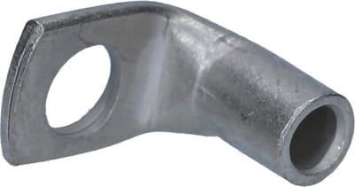 10 stuks Cembre A2-L6 buiskabelschoenen 90° haaks 10 mm² M6 ongeïsoleerd van vertind koper
