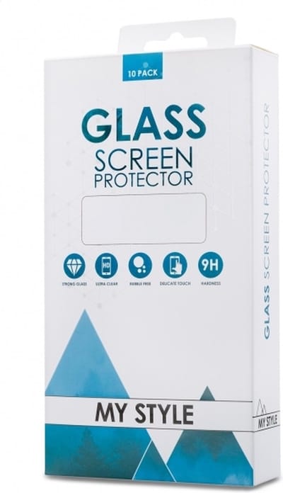 My Style Screenprotector geschikt voor Apple iPhone 12 Mini Glazen Screenprotector - Case Friendly (10-Pack)