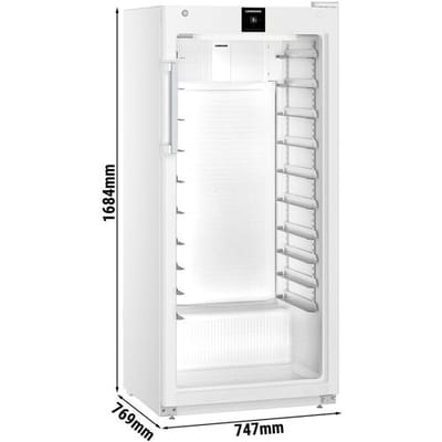 Liebherr Bakkerij koelkast PERFORMANCE - 3600 liter - EN 600x400 - Kunststof interieur - 1 glazen deur - Wit
