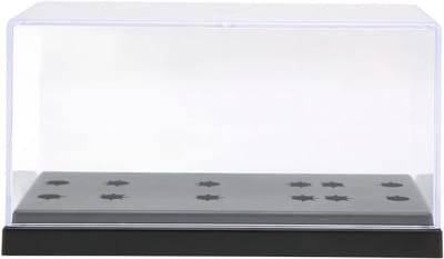 Headshell Cartridge Keeper - Clear Shell Case for Record Player Stylus - Compatible with Universal Head Shell - Record Player Needles Storage - Phonograph Turntable Cartridge Holder