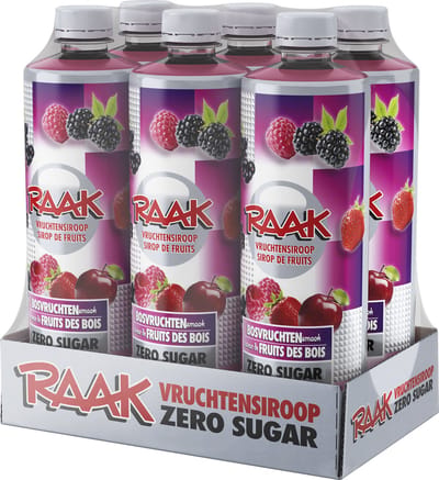 Raak Siroop 0% Bosvruchten 750ml