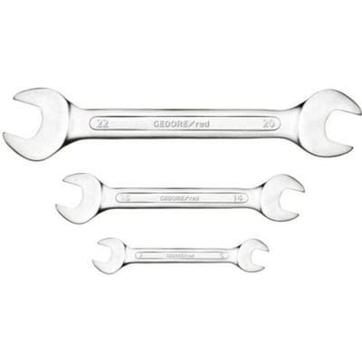 Gedore RED 3300959 R05105008 Dubbele steeksleutelset 8-delig Sleutelbreedte (metrisch) 6 - 22 mm