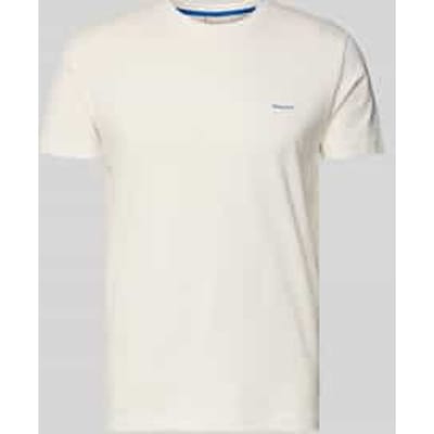 Gant - Heren Polo SS Regular Fit Contrast Pique Rugger Polo - Grijs - Maat 5XL
