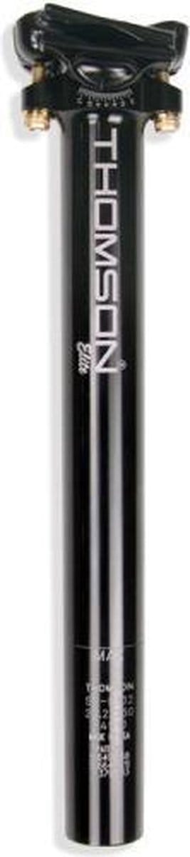 Thomson Elite 410 Mm Zadelpen Zwart 410 mm / 31.6 mm