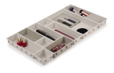 Unyqoos ® Modulair Make-up en Schoonheidsproducten Organizer Systeem met 12 Opbergvakken