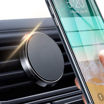 Perfeqt Autohouder telefoonhouder ventilatierooster Universeel - Silver