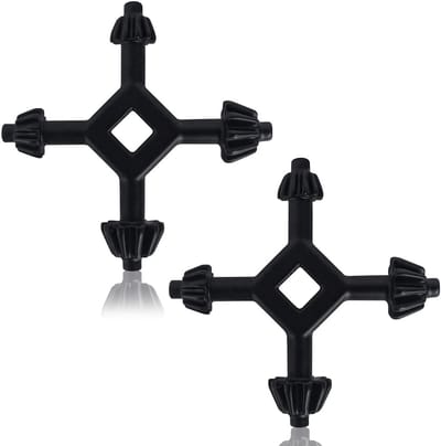 Boorkopsleutel Set - Boorhouder Sleutel - Boormachine Gebruik - Multifunctioneel 4-in-1 - 13.4 x 5.5 cm