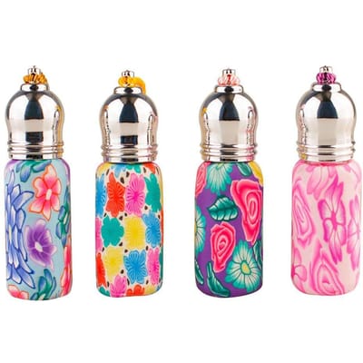 Kleiroller Container Lege Navulbare Flessen Etherische Olie Roller Flessen Glazen Roll-On Flessen Rollerbal Fles Fles 6ml pink