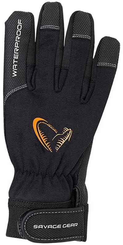Savage Gear All Weather Glove Black - Maat : Medium
