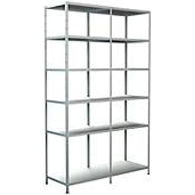 Legborden zonder grendels, H 2300 x B 1400 x D 500, wit