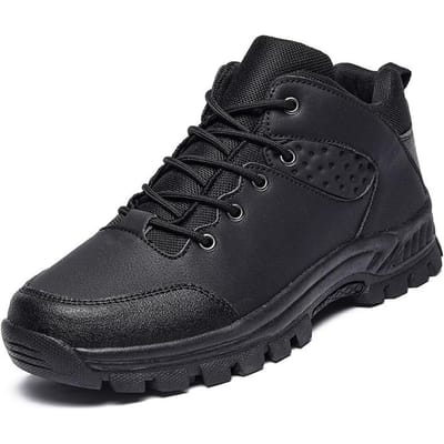 Heren Wandelschoenen plus Maat Heren Outdoor Schoenen Vrije tijd Bergschoenen Mode Sport Reisschoenen Klimmen 46 zwart