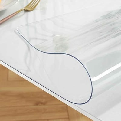 Bureau Onderlegger - Tafelbeschermer Plastic - Meubels Beschermen - 2 mm Dik - 100x300cm - Doorzichtig