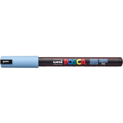 Paintmarker Uni POSCA PC1MR extra fijn ijsblauw