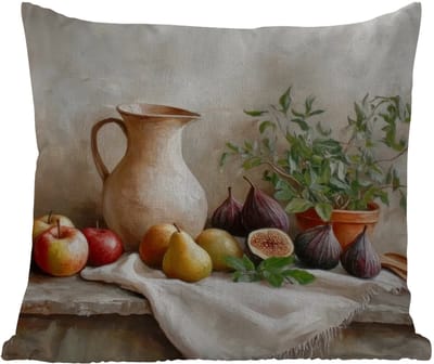 Buitenkussen Weerbestendig - Fruit - Kruiden - Landelijk - 50x50 cm