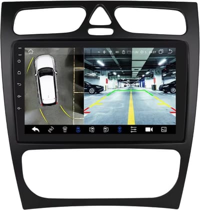 Autoradio - Voor Mercedes Benz C Klasse en CLK Klasse (W203, W209, S203, A209, W168) - Intelligente systemen met CarPlay, Android Auto en GPS -