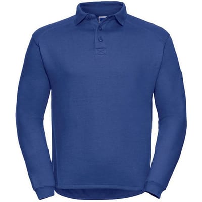 Russell Heren Sweatshirt voor zwaar gebruik (Helder Koningsblauw)