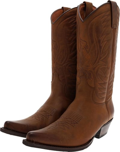 FB Fashion Boots FB Fashion Boots BU1006 Camello Usado Marron Westerse laarzen - bruin - 41 EU