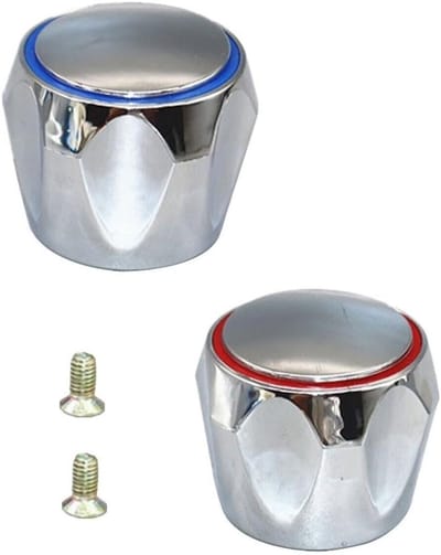 Solidchoice - 2-delige Set Vervangingsaccessoires voor Kranen - Chroom