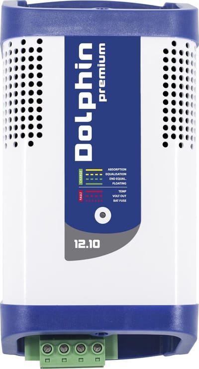 Dolphin Premium 12V 10A Acculader