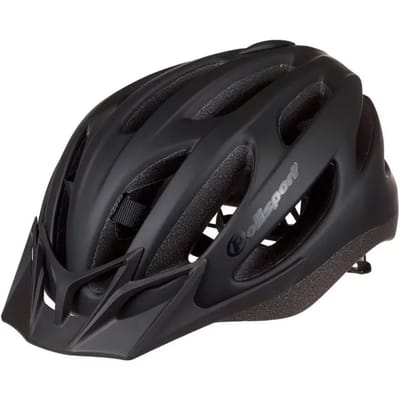 Polisport Fietshelm Sport Flow - Mat zwart - Maat M (55-57 cm)
