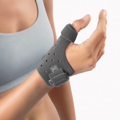 Bort SellaFix N Duimbrace – Skiduim Brace – Verstelbare Duim Brace – Duimsteun Artrose – Duimspalk Zachte binnenvoering – Duimbandage – Draagbaar in Water - Maat S, Rechts
