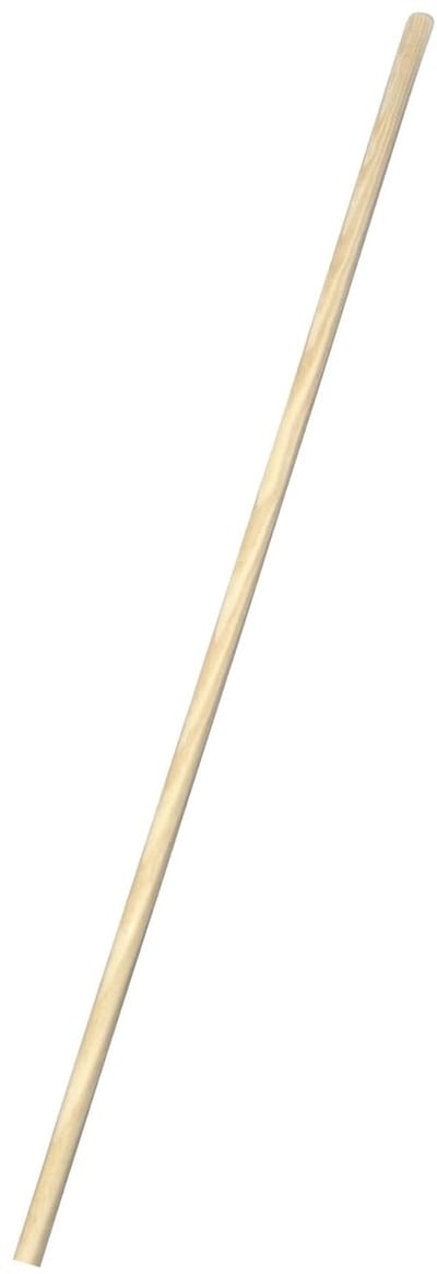 Bezem steel - Vloersteel - Schoonmaken Buiten - Splintervrije afwerking - 120 cm - Bruin