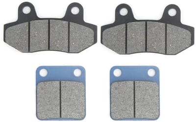 Allecto - Remblokken - Krachtige remkracht - 4 stuks - Geschikt voor crossmotor - Voor en achter remblokken - Verbeter jouw remprestaties