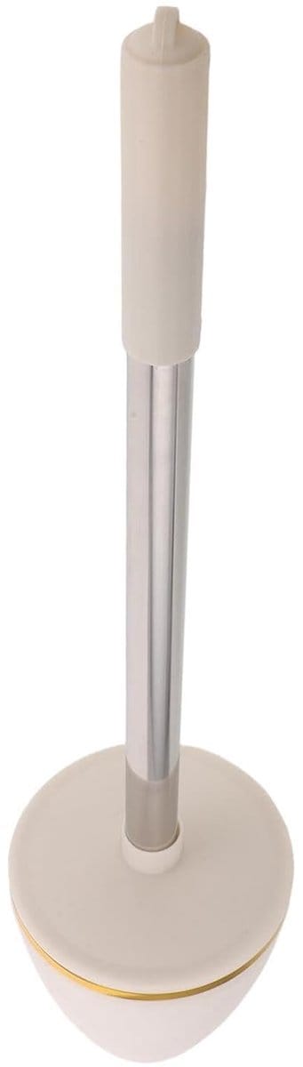 Toilet Stop Geurafsluiter - Vloerstop Afvoer - Badkamer Fris Houden - Voorkomt Terugstroming - 52x12x12 cm - Beige