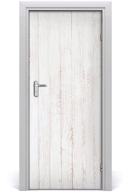 Tulup Deursticker - Heldere Borden Deurfolie - 85 cm x 205 cm - Grijs Deursticker - Moderne Deur Sticker - Deursticker voor de Slaapkamer - Deur Sticker