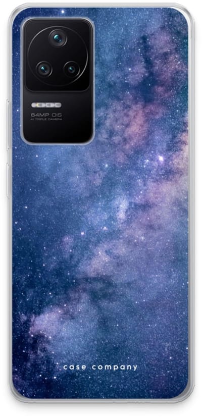 Case Company® - Hoesje geschikt voor Xiaomi Poco F4 hoesje - Nebula - Soft Cover Telefoonhoesje - Bescherming aan alle Kanten en Schermrand