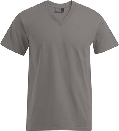 Promodoro Premium V-Neck-T E3025 - New Light Grey (Solid) - S