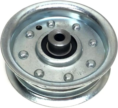 Spanrol - Onderdeel - Onderhoud Tuinmachine - Platte Kabel - 10 cm OD - Zwart