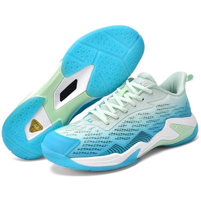 Badmintonschoenen voor Heren Professionele Sport Tennissneakers Geschikt voor Buiten Gym en Badmintontoernooien met Verbeterde Grip 36 groen