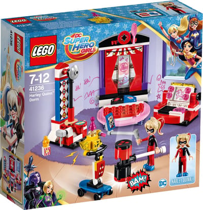 LEGO DC Super Hero Girls Harley Quinn nachtverblijf 41236