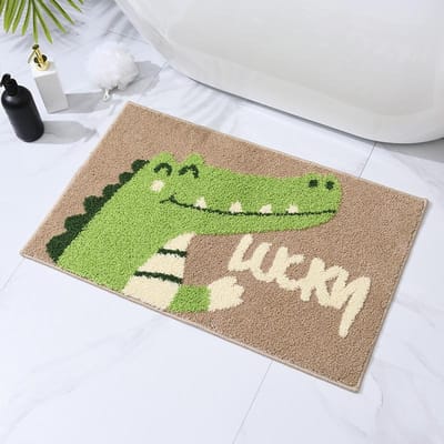 Cartoon Schattige Kat Badkamer Badkamer Absorberende Antislip Mat Vloermat Eenvoudige Huishoudelijke Slaapkamer Entree Mat 40x60cm