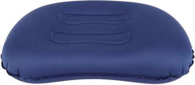 Fdit Ultralicht Opblaasbaar Kampeerkussen, Draagbare en Comfortabele Neksteun voor Buitenreizen, TPU-kussen voor Wandelen, Kantoordutje (marineblauw)