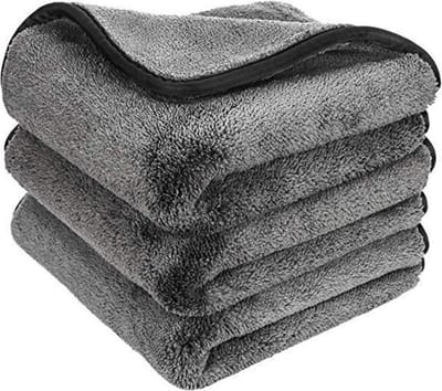 Jumada's microvezel doeken - Auto - Poetsdoek - Grijs - Droogdoek - Wasdoek - 40x40cm -