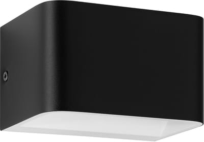 EGLO Sania 4 Wandlamp - LED - 13 cm - Zwart|Wit